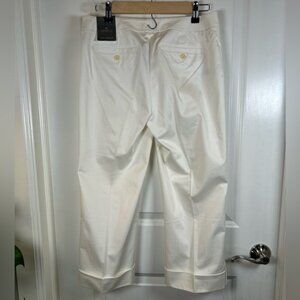 Ann Taylor Gramercy Fit NWT Cropped Trousers in off-white Women’s Size 6
